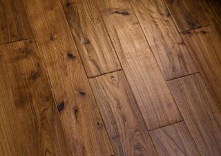 clean hardwood floor close up
